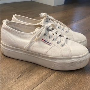 Superga platform shoes